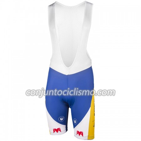 Culotte corto con tirantes 2018 Sport Vlaanderen-Baloise N001